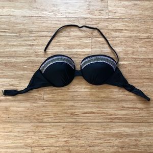 Black bikini top
